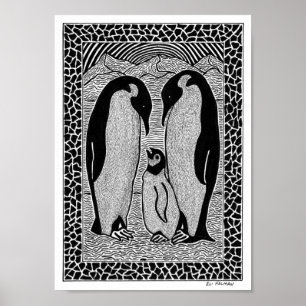 Poster pinguïns