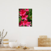 poster - pink plumerias (Keuken)