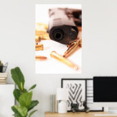 poster pistool criminaliteit (Thuiskantoor)