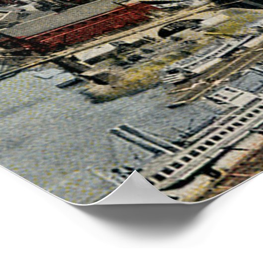 Poster Pittsburgh punt 1931 (Hoek)