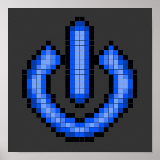 Poster Pixel Power (Voorkant)