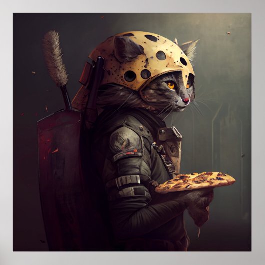 Poster Pizza (Voorkant)