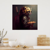 Poster Pizza (Keuken)