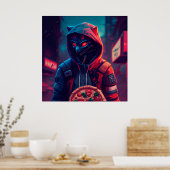 Poster Pizza (Keuken)