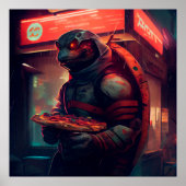 Poster Pizza (Voorkant)