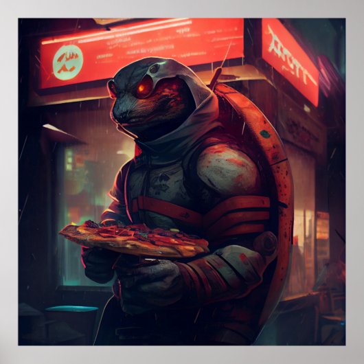 Poster Pizza (Voorkant)