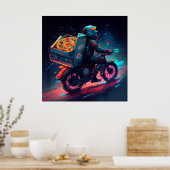 Poster Pizza (Keuken)