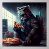 Poster Pizza (Voorkant)