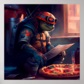 Poster Pizza (Voorkant)
