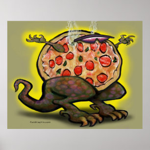 Poster Pizza Beast
