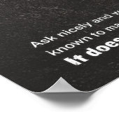 Poster Pizza Roulette (Hoek)