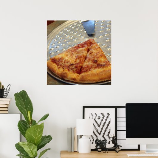 Poster Pizza Slices (Thuiskantoor)