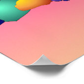 Poster planten gloeien (Hoek)