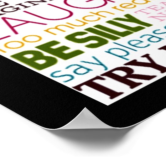 Poster PLAYROOM-REGELS (Hoek)