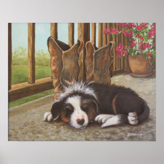 Poster Plumb met tuckered Out (Voorkant)