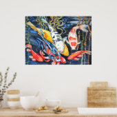 Poster PMACarlson Koi Party (Keuken)