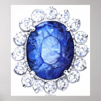 Poster PMACarlson Royal Sapphire