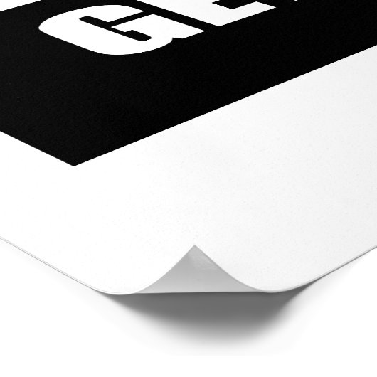 Poster Poe Baltimore (Hoek)