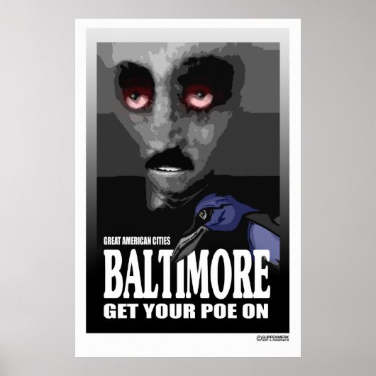 Poster Poe Baltimore (Voorkant)