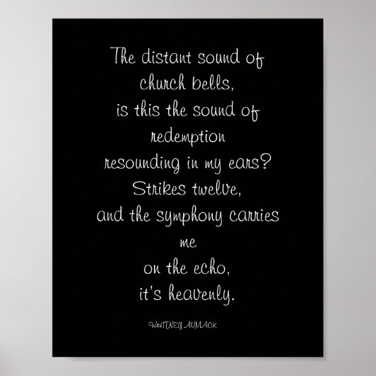 Poster poëzie (Voorkant)