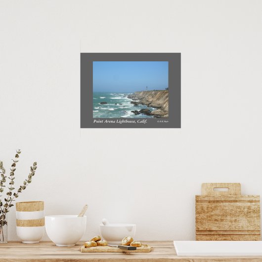 Poster - Point Arena Lighthouse, Calif. (Keuken)