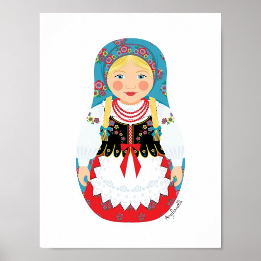 Poster Pole Matryoshka (Voorkant)