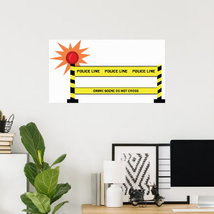 Poster politielijncriminaliteit