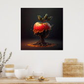 Poster Pomme (Keuken)