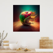 Poster Pomme (Keuken)
