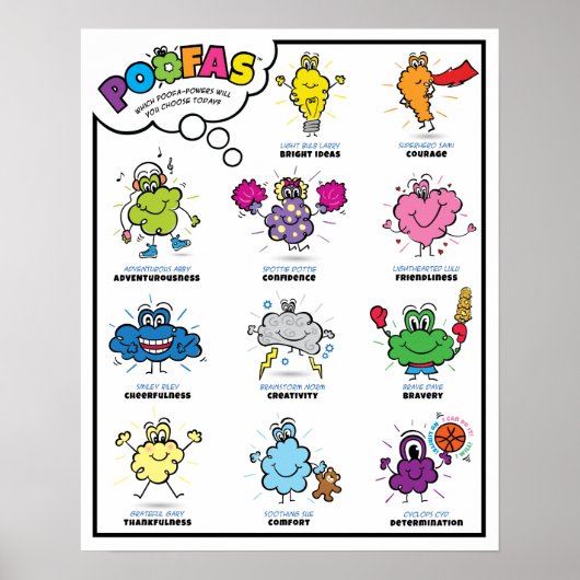 POSTER POOFA-POWERS (Voorkant)