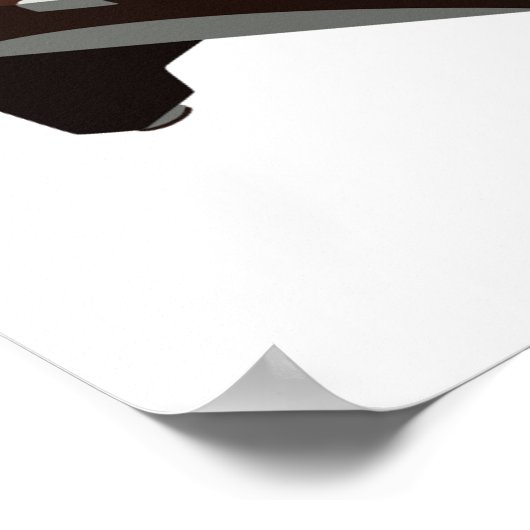 Poster pooltabel (Hoek)