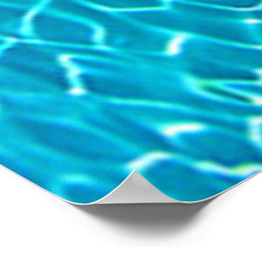 Poster poolwater (Hoek)