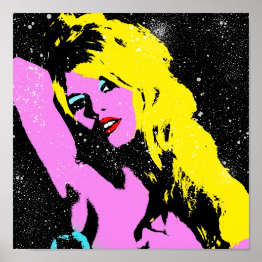 POSTER pop art. Patriciastore (Voorkant)