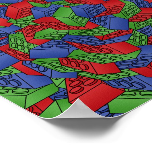 Poster POP bouwstenen (Hoek)