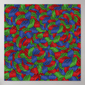 Poster POP bouwstenen (Voorkant)