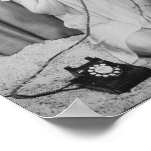 Poster  pop-upmeisjesfoto (Hoek)