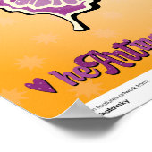 Poster - Pop Vlinders - Buellton.Art (Hoek)