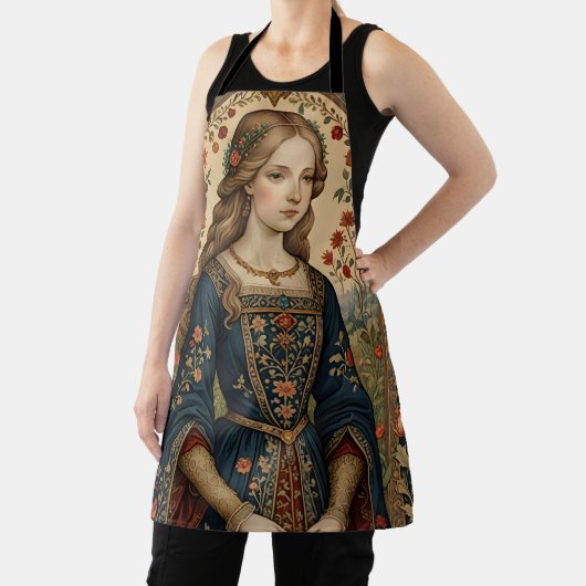 Poster Portrait Dame Schort (Insitu)