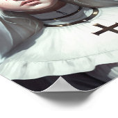 Poster Portrait of a Wonderful Creepy Nun (Hoek)