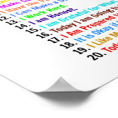 Poster positieve bevingen - indset voor binnenkome (Hoek)