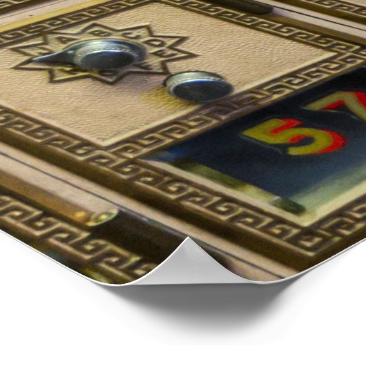 Poster Postcombinatiestakken (Hoek)