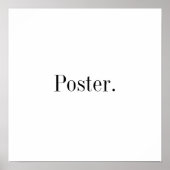 Poster. Poster (Voorkant)