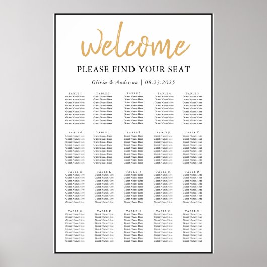 Póster Poster Grafisch van enkelvoudige zitplaatse (Voorkant)