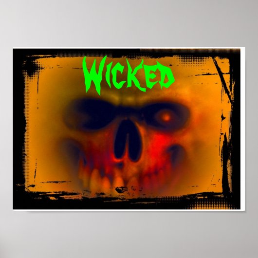 Poster: Poster in schopte vorm (Voorkant)