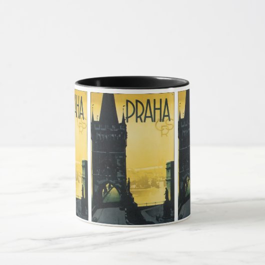 Poster  Praag (Praag) Mok (Midden)