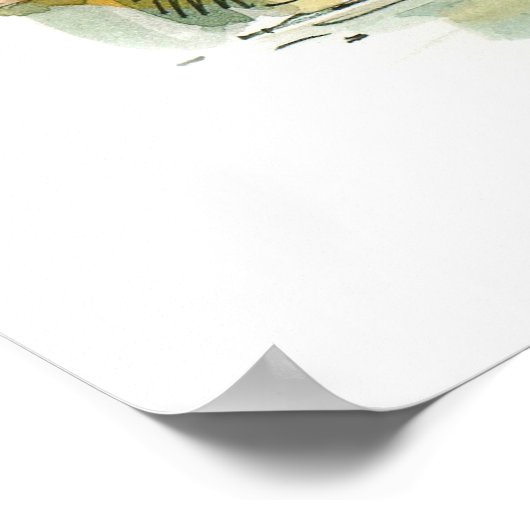 Poster Prague Castle (Hoek)