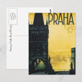 Poster Praha Briefkaart (Voorkant / Achterkant)