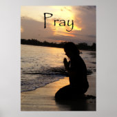 poster "Pray" (Voorkant)
