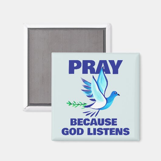 Poster PRAY Magneet (Voorkant / Achterkant)