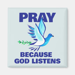Poster PRAY Magneet